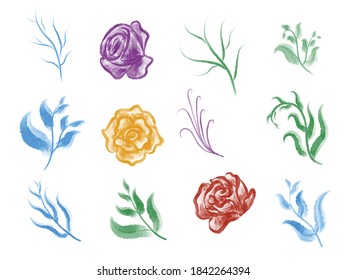 Flowers Watercolor. watercolor flower. use for greeting cards, frames, mugs, shopping bags, wall art, phone boxes, wedding invitations, stickers, decorations, and t-shirts