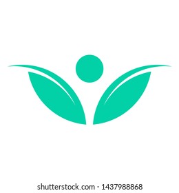 Flowers Woman Shape Cosmetic Beauty Business Company Vector Logo Design
