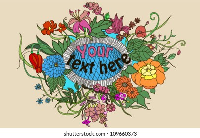 flowers wreath