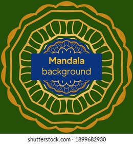 Flower-shaped mandala, Color pattern. Vector illustration