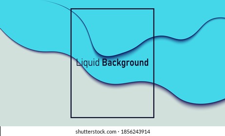 Flowing abstract background. Fluid shape concept. Minimalist color gradient. Eps10 vector	