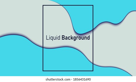 Flowing abstract background. Fluid shape concept. Minimalist color gradient. Eps10 vector