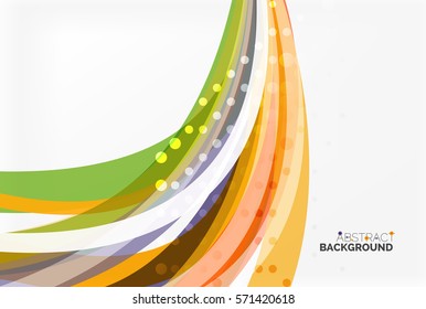 Flowing abstract background. Vector template background for workflow layout, diagram, number options or web design