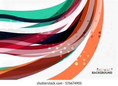 Flowing abstract background. Vector template background for workflow layout, diagram, number options or web design