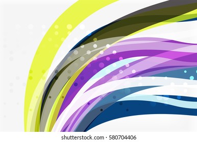 Flowing abstract background. Vector template background for workflow layout, diagram, number options or web design