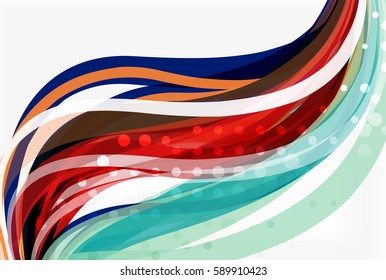 Flowing abstract background. Vector template background for workflow layout, diagram, number options or web design
