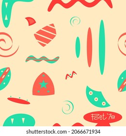 flowing abstract illustration, soft color of abstract illustration for background and or pattern, a simple flat vector background
