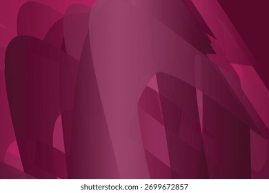 Flowing abstract magenta shapes create a dynamic, modern background with a sense of movement and depth.