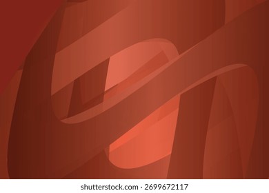 Las Formas rojas abstractas que fluyen crean un fondo dinámico y moderno con una sensación de movimiento y profundidad.