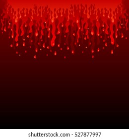 Flowing blood