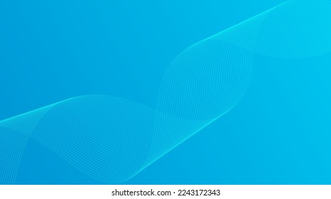 Flower blue-Kurvenstruktur, Vektorhintergrund