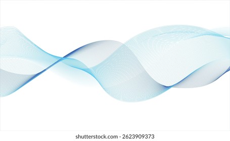 Flowing blue wave. Gentle, dynamic motion.
Soft, blended blue tones.