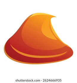 Molho de caramelo fluindo pingando para baixo criando um fundo de sobremesa doce