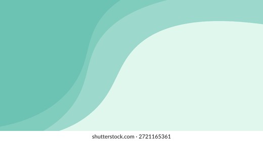 Fluxo azul escuro forma curva com fundo abstrato vetor gradiente suave, relaxante e tranquila arte, pode ilustrar saúde médica ou som de música.