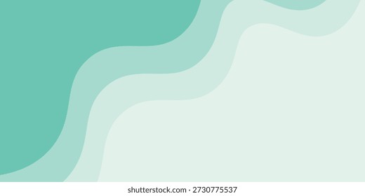 Flowing dark blue curve shape with soft gradient vector abstract background, relaxing and tranquil art, can illustrate health medical or sound of music.