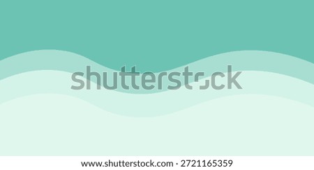 Flowing dark blue curve shape with soft gradient vector abstract background, relaxing and tranquil art, can illustrate health medical or sound of music.