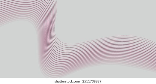 Fluxo de ponto partículas padrão de onda meio-tom gradiente de ouro suave curva forma isolada no fundo branco