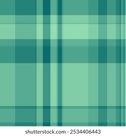 Fluxo tecido xadrez padrão, textura fuzzy tartan têxtil. Glamour vetor de fundo de verificação sem emenda na paleta de cores azul-petróleo e hortelã.