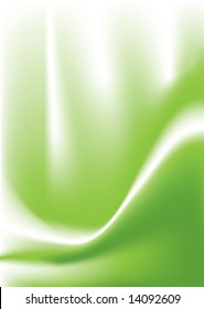 Fondo del fluido en verde con espacio de copia