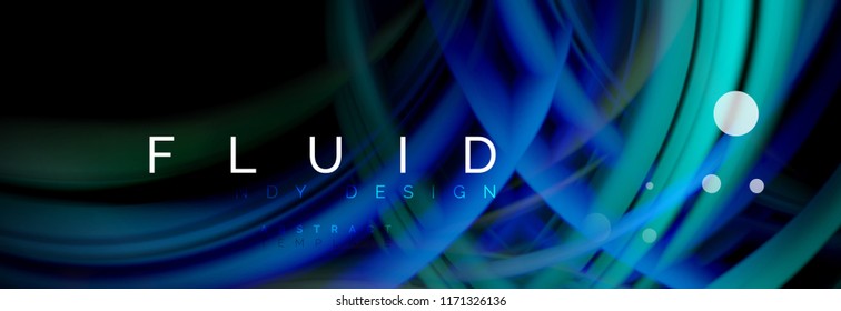 Diseño de movimiento de color brillante, plantilla de diseño abstracto de moda para presentación de negocios o tecnología o portada de folletos web, fondo de pantalla. Ilustración del vector