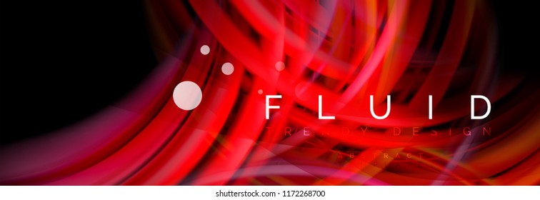 Das farbige Motion-Konzept, die angesagte abstrakte Layout-Vorlage für die Präsentation von Unternehmen oder Technologien oder die Web-Broschüre, Tapete. Vektorgrafik