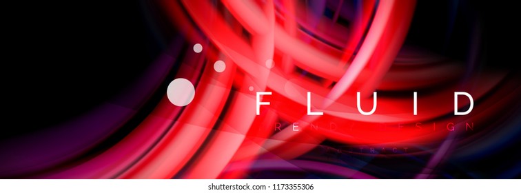 Das farbige Motion-Konzept, die angesagte abstrakte Layout-Vorlage für die Präsentation von Unternehmen oder Technologien oder die Web-Broschüre, Tapete. Vektorgrafik