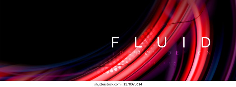 Diseño de movimiento de color brillante, plantilla de diseño abstracto de moda para presentación de negocios o tecnología o portada de folletos web, fondo de pantalla. Ilustración del vector