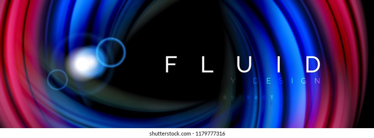 Diseño de movimiento de color brillante, plantilla de diseño abstracto de moda para presentación de negocios o tecnología o portada de folletos web, fondo de pantalla. Ilustración del vector