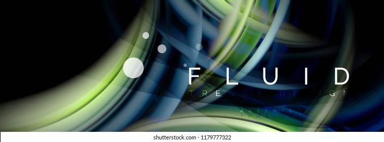Diseño de movimiento de color brillante, plantilla de diseño abstracto de moda para presentación de negocios o tecnología o portada de folletos web, fondo de pantalla. Ilustración del vector