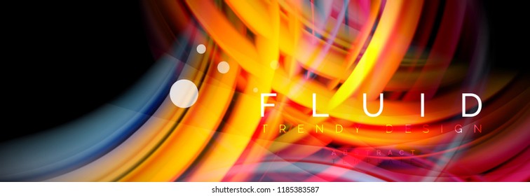 Diseño de movimiento de color brillante, plantilla de diseño abstracto de moda para presentación de negocios o tecnología o portada de folletos web, fondo de pantalla. Ilustración del vector
