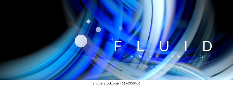 Diseño de movimiento de color brillante, plantilla de diseño abstracto de moda para presentación de negocios o tecnología o portada de folletos web, fondo de pantalla. Ilustración del vector