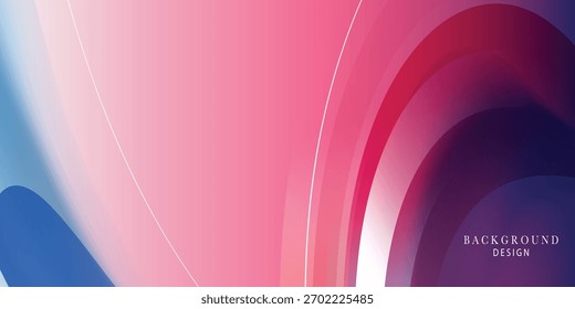 Flowing glowing color motion concept trendy abstract background