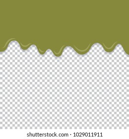 Flowing green tea melt background.