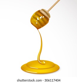 Flowing honey