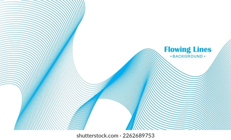 Diseño de fondo de estilo de línea de flujo