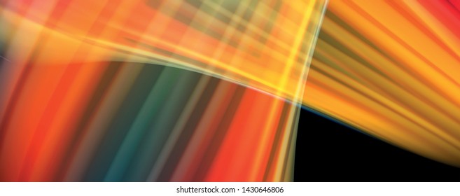 Flowing liquid rainbow colors - modern colorful flow poster. Wave liquid shapes. Art design for your design project. Vector template