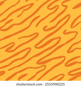 flowing melted caramel pattern. honey illustration. colorful wavy liquid background. melting slime design element. abstract honey dripping pattern. dripping yellow paint.