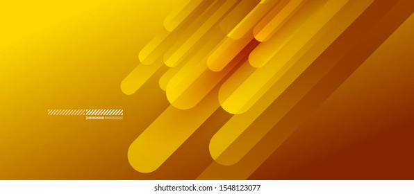 Flowing neon gradients geometric abstract background with straight lines and round tails. Fluid color pattern of color liquid gradient background for wallpaper, banner, background, card, landing page