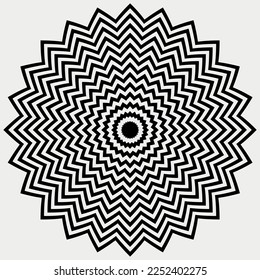 	
Flowing Organic Shape Vector illustration