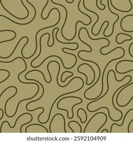A flowing pattern with organic lines on a neutral background. Perfect for modern designs, textured backgrounds, and creative projects.