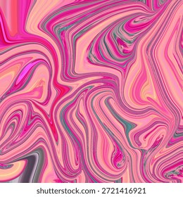 Flowing pink marble abstract motion with liquid swirls. Abstract, texture, fluid, vibrant, modern background perfect for artistic video loops.
