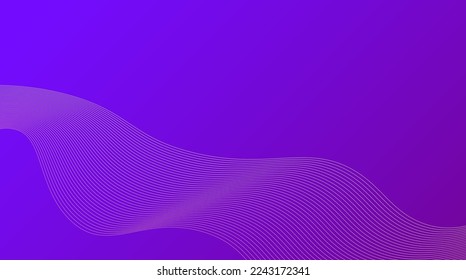 Flowing purple curve texture vector background