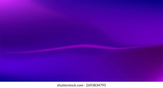  flowing purple gradient with a delicate wave creates a modern, dreamy background for tech, fashion, and creative projects
