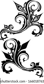 Flowing Scrolls - Illustration