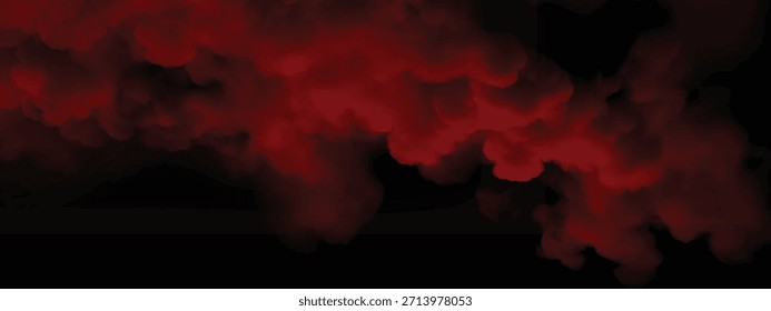Flowing Smoke Patterns With Ethereal Movement and Depth