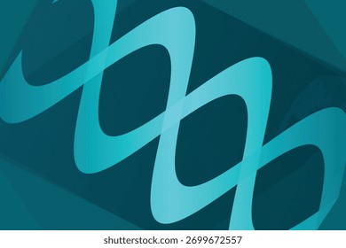 Abstrakte Formen aus fließenden Stählen schaffen einen modernen, dynamischen Hintergrund für Technik und Design.
