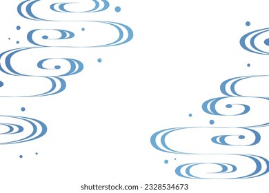 The Flowing Water Background Frame