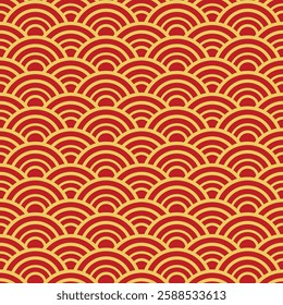 The flowing wave pattern symbolizes peace and harmony with nature.