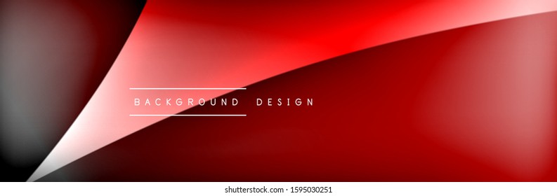 Flowing waves with 3d shadow effects and fluid gradients. Dynamic trendy abstract background. Vector Illustration For Wallpaper, Banner, Background, Card, Book, Illustration, landing, page, cover