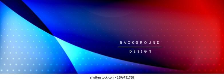 Flowing waves with 3d shadow effects and fluid gradients. Dynamic trendy abstract background. Vector Illustration For Wallpaper, Banner, Background, Card, Book, Illustration, landing, page, cover